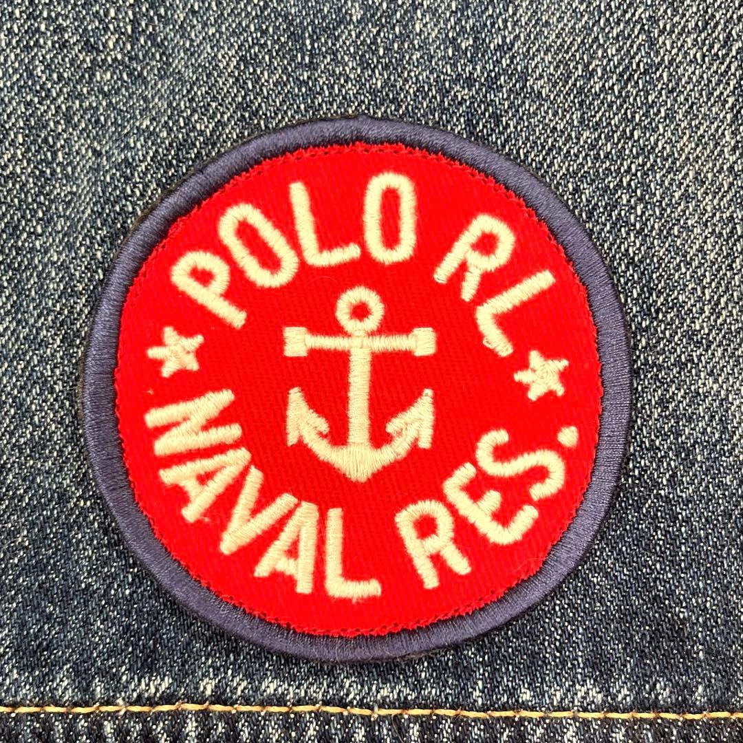【激レア】Polo Ralph Lauren ワッペン Gジャン Lサイズ