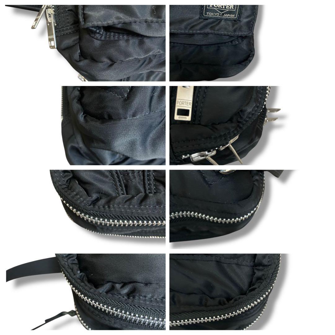 美品　新型　ポーター　ビジネスバッグ　3way　リュック　タンカー　2層　　黒