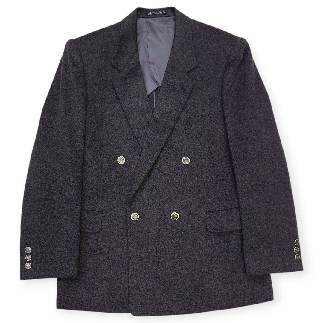 美品【80s】ロロピアーナ カシミヤ100% オーダーメイド ダブルジャケット