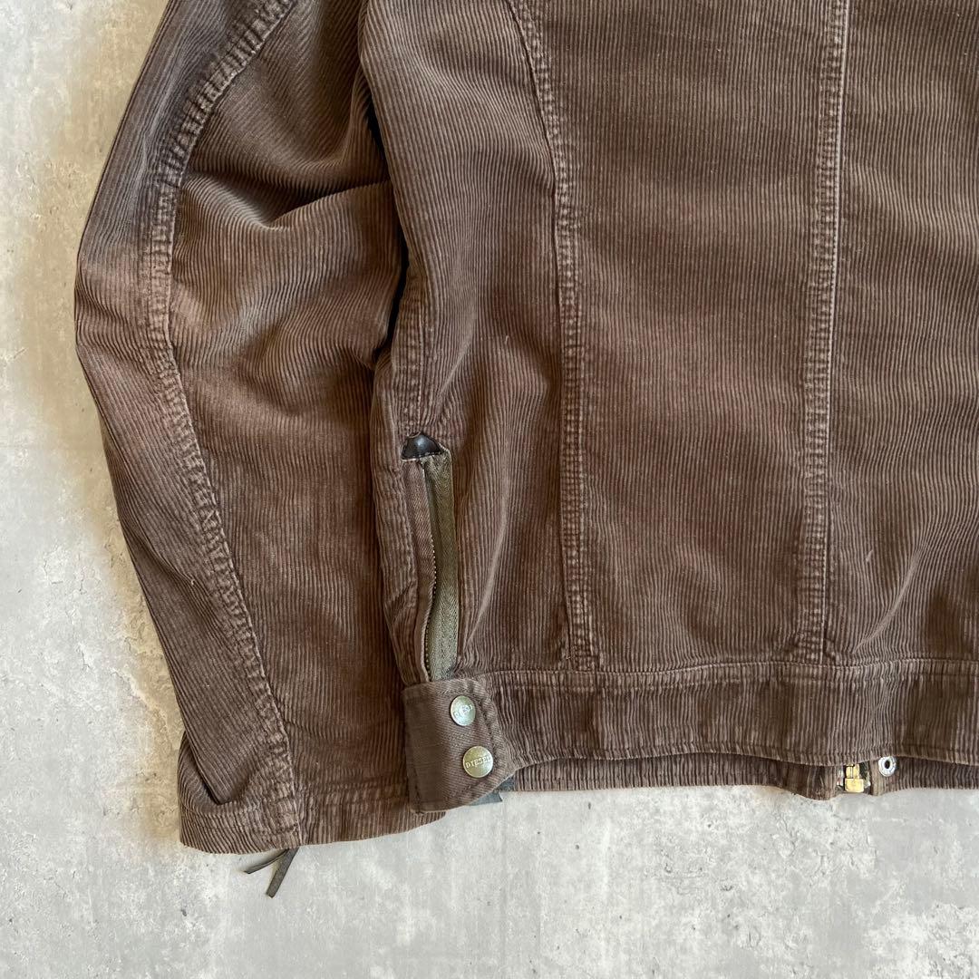 あわず様　00s　DIESEL　ディーゼル　太畝　コーデュロイジャケット