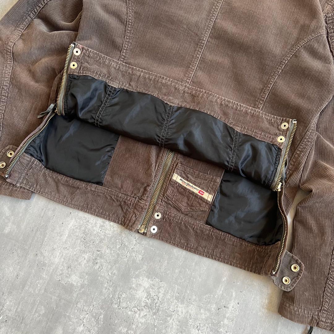 あわず様　00s　DIESEL　ディーゼル　太畝　コーデュロイジャケット