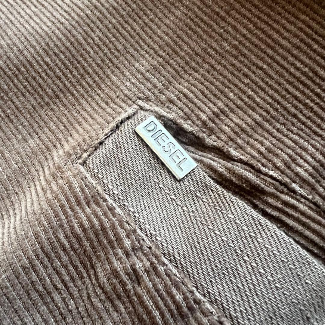 あわず様　00s　DIESEL　ディーゼル　太畝　コーデュロイジャケット