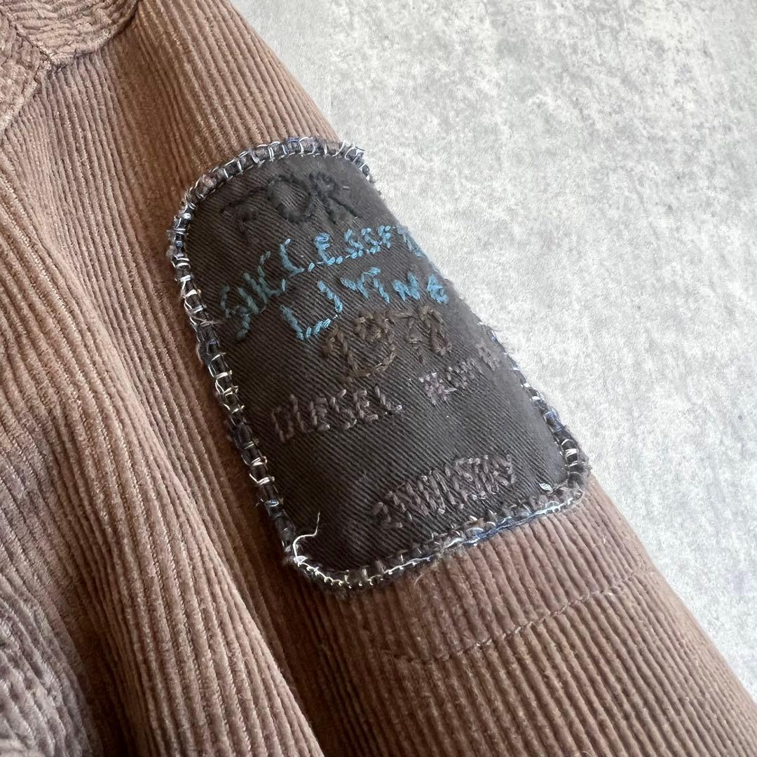 あわず様　00s　DIESEL　ディーゼル　太畝　コーデュロイジャケット