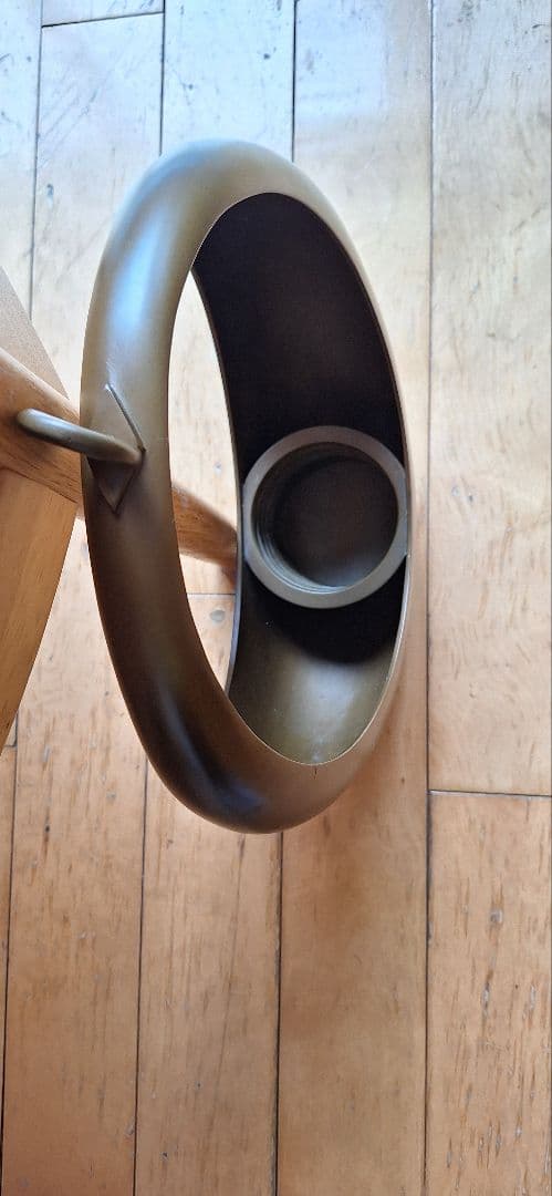 銅製花器　月　池坊