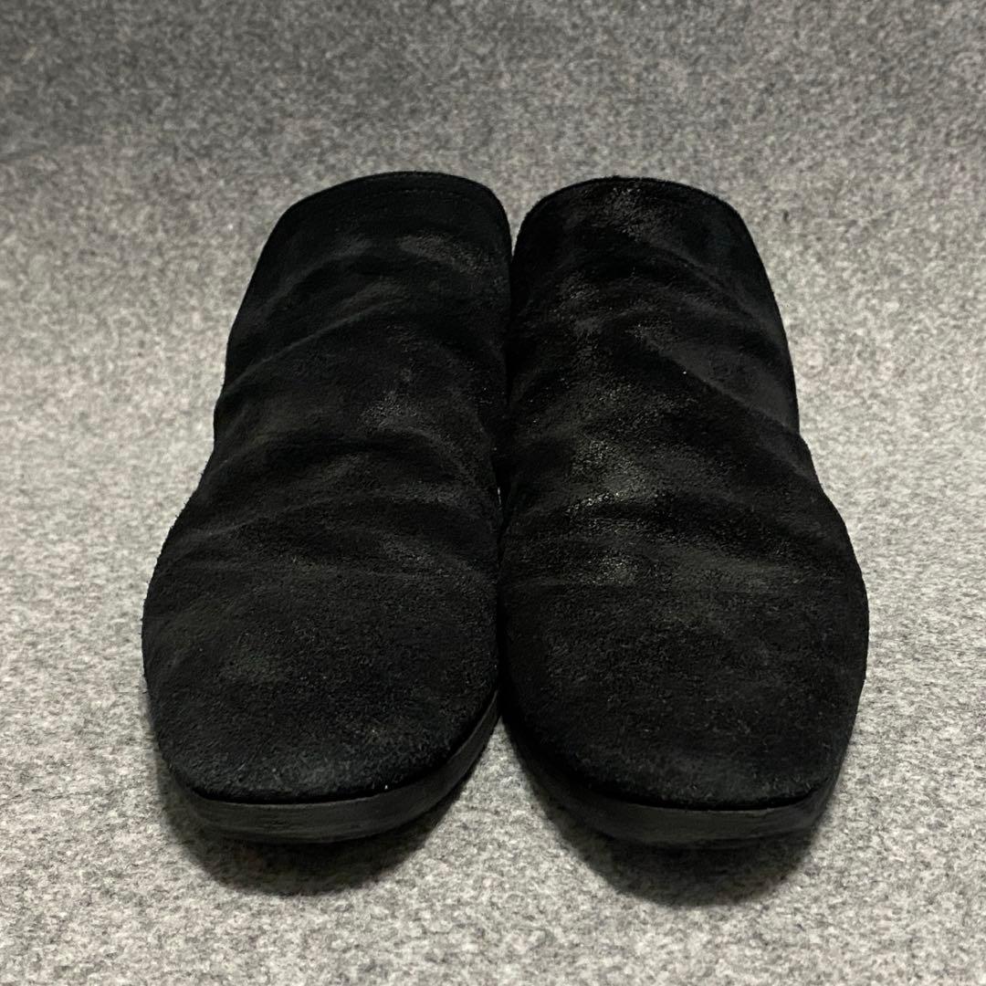 TORNADO MART コーティング加工 レザー ヒール シューズ ミュール