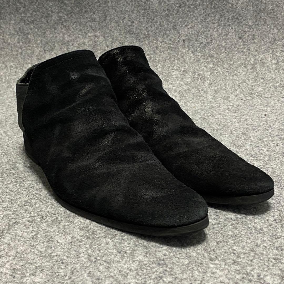 TORNADO MART コーティング加工 レザー ヒール シューズ ミュール