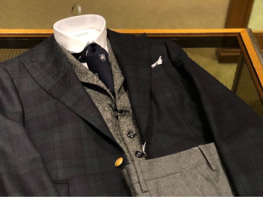 Brilla per il gusto ブラックウォッチ ブレザー ジャケット