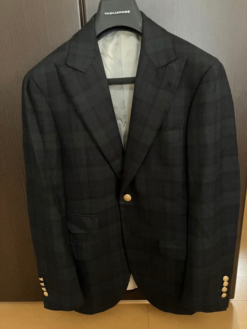 Brilla per il gusto ブラックウォッチ ブレザー ジャケット