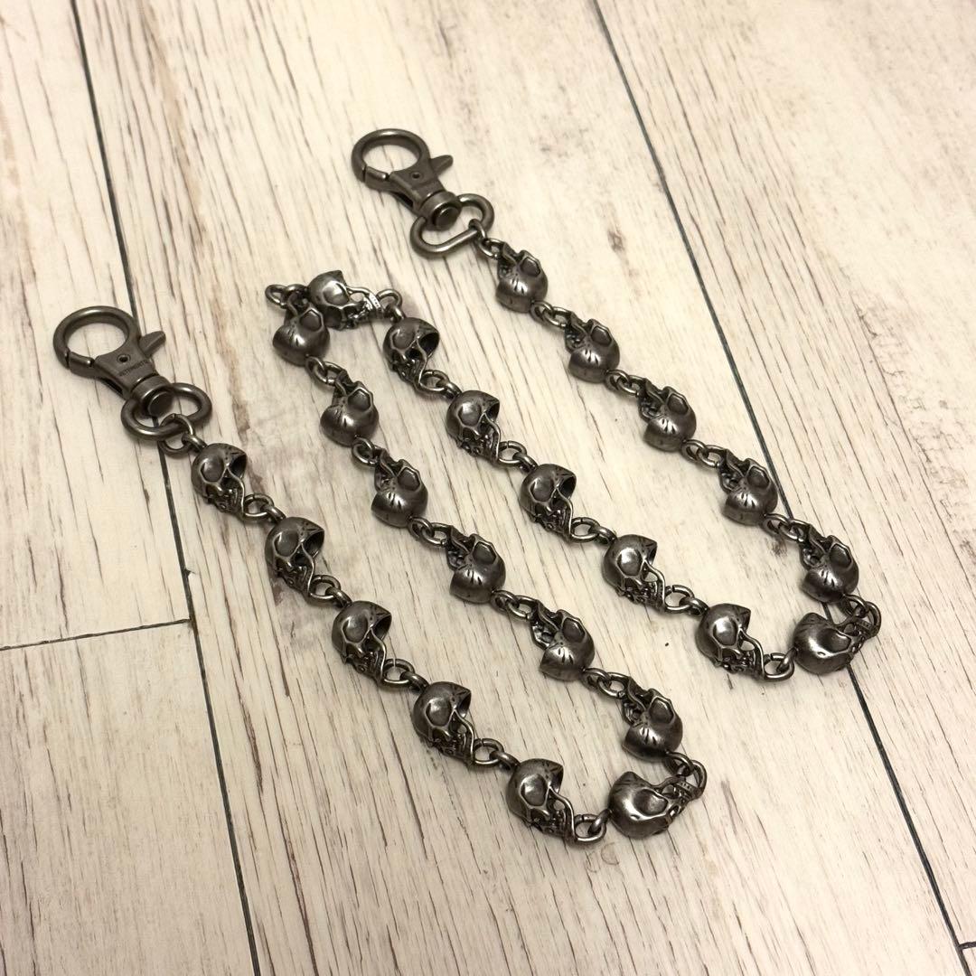 ★希少★ VETEMENTS 19ss オーバーサイズスカル ウォレットチェーン