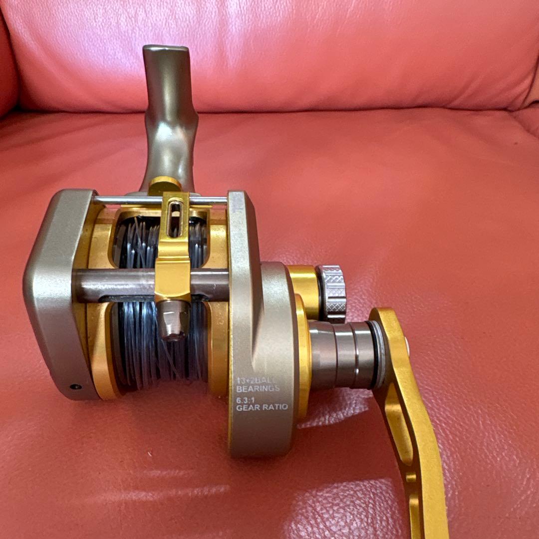 ninja 左巻き アルテマ ゼノリール　ベイトリール レバードラグ