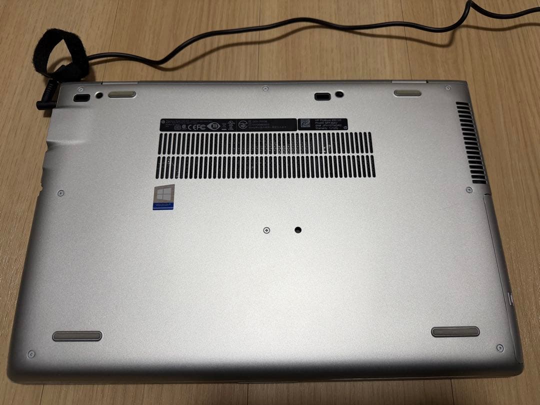 Windowsノート本体 HP ProBook 650 G5 i7-8565U 512GB 16GB