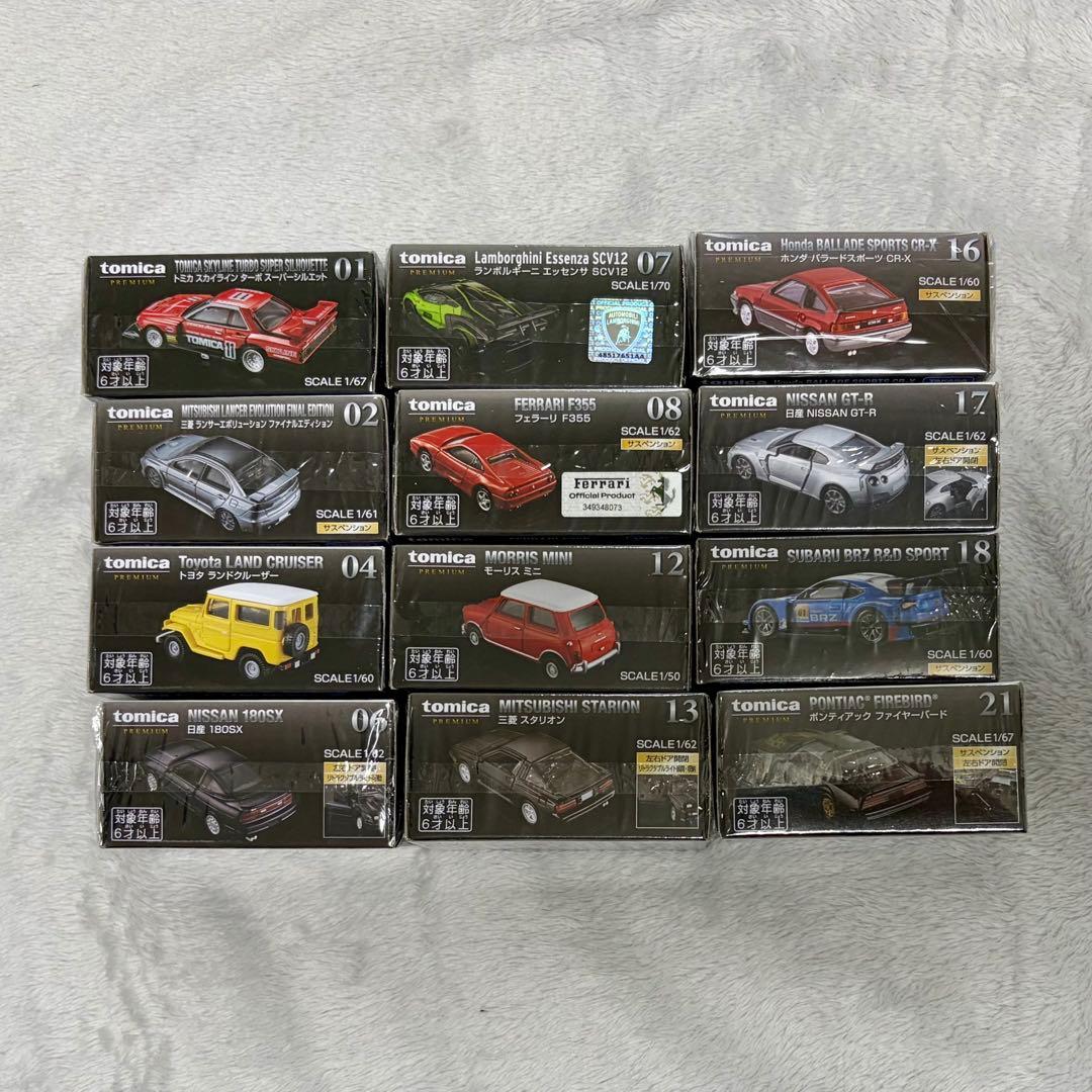 トミカプレミアム12台まとめ売り（未開封）
