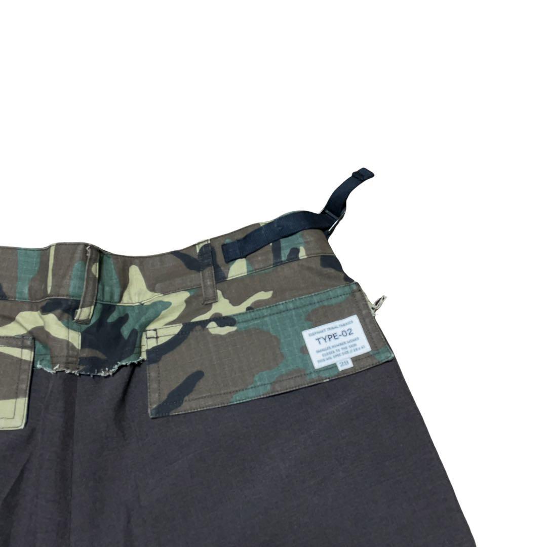 elephant TRIBAL fabrics カーゴ スラックス jieda