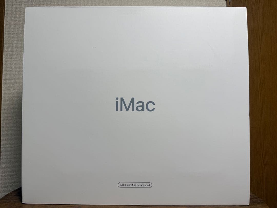 iMac M3 メモリ16GB/SSD256 24インチ シルバー[整備済製品]
