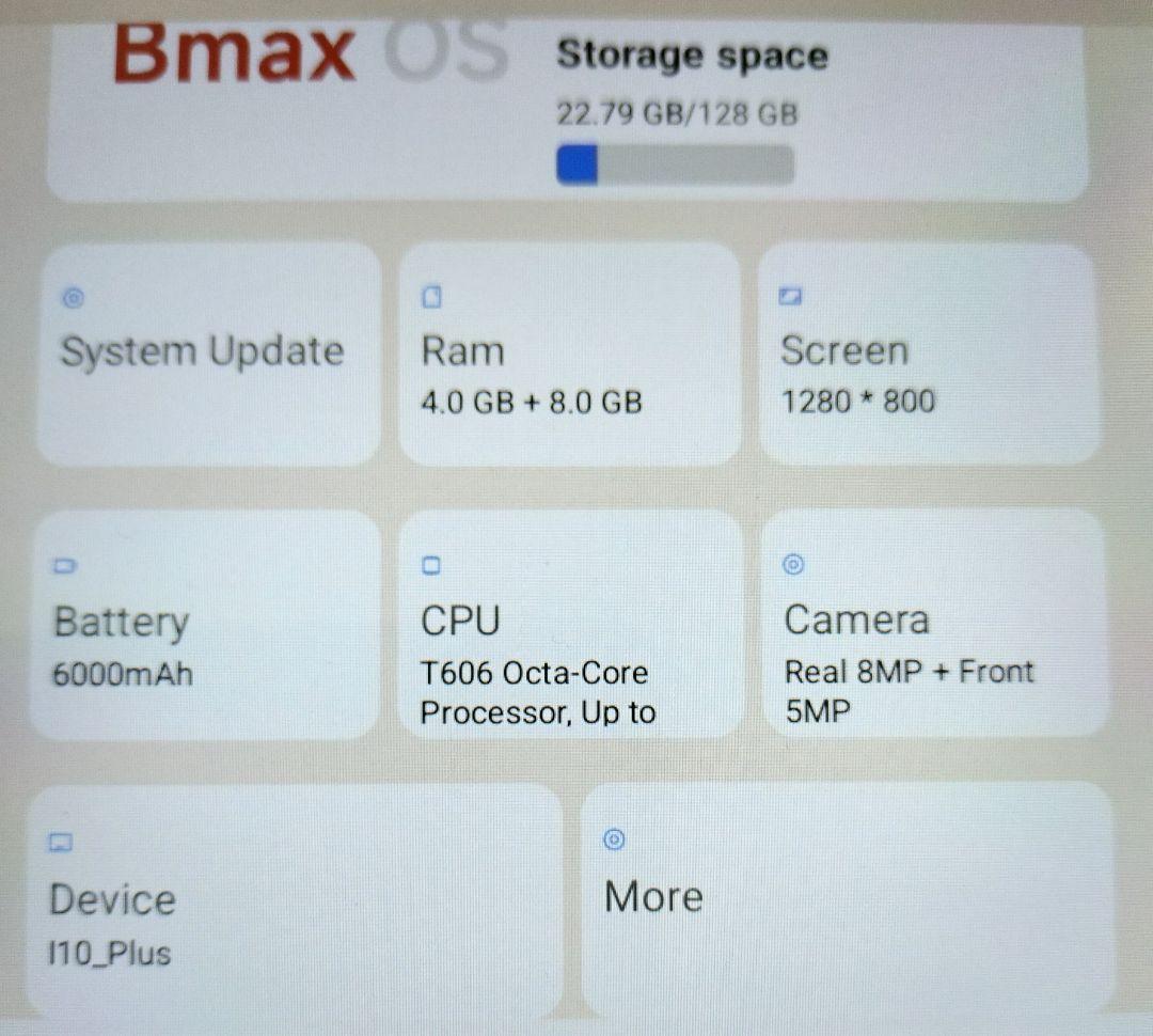 10インチ　タブレット