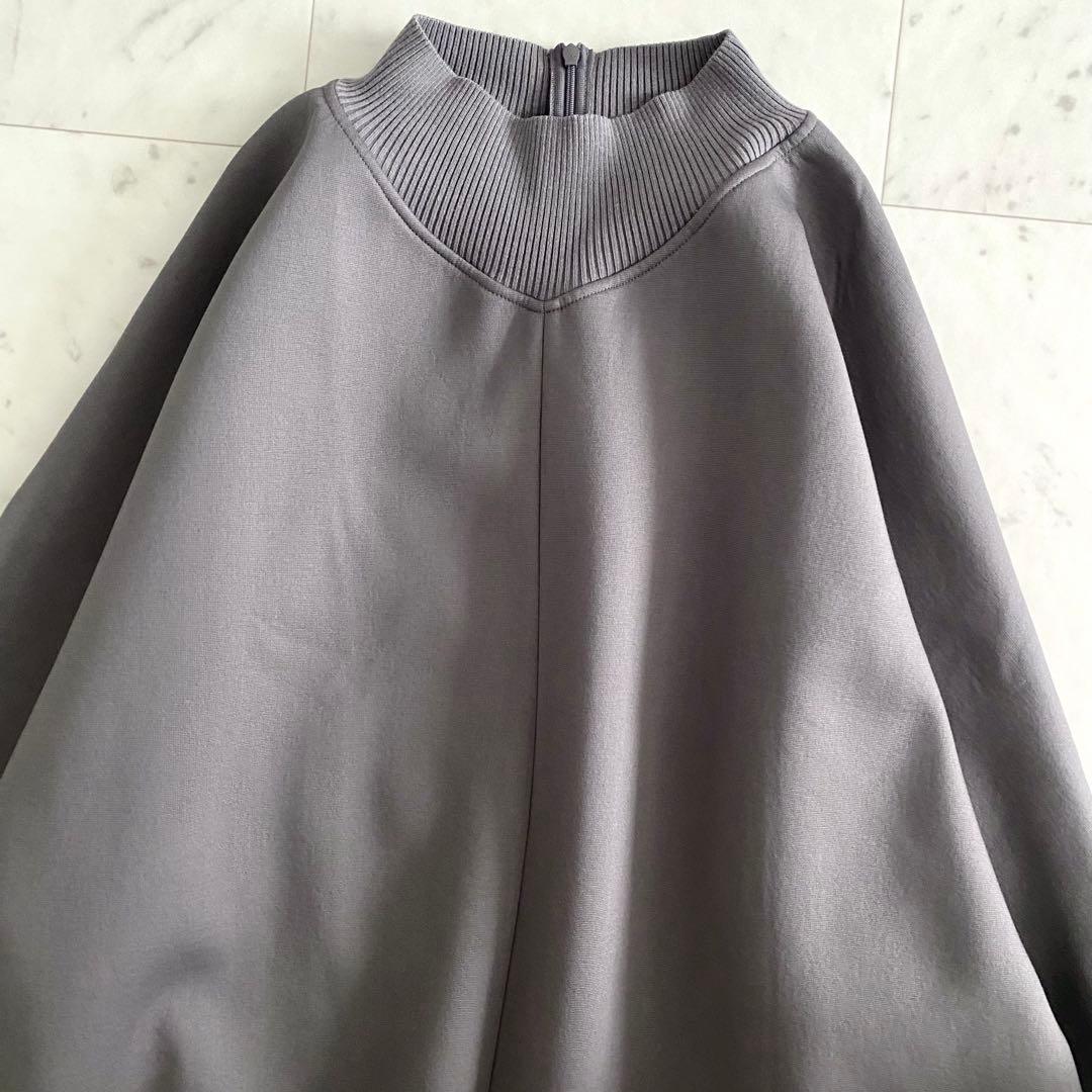 美品 アドーア ADORE コンフォートボンディングロングトップス ゆったり