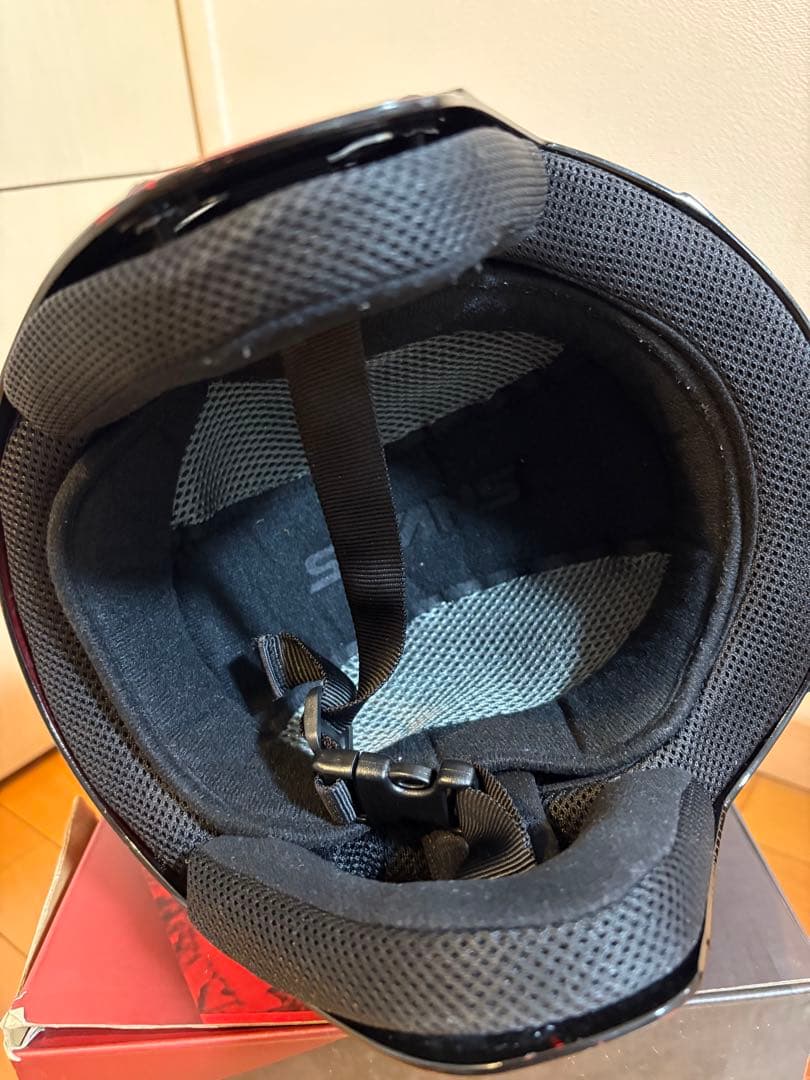 SWANS ヘルメット (FIS対応)とゴーグルとチンガードの3点セット