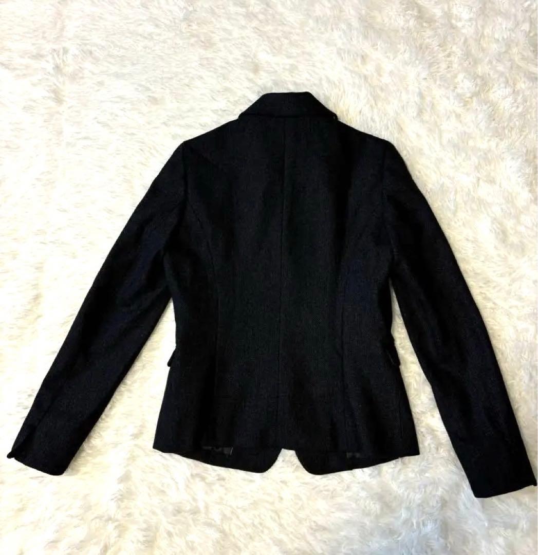 新品未使用タグ付　COMME CA ISMコムサイズム　ブラックスーツ　スカート