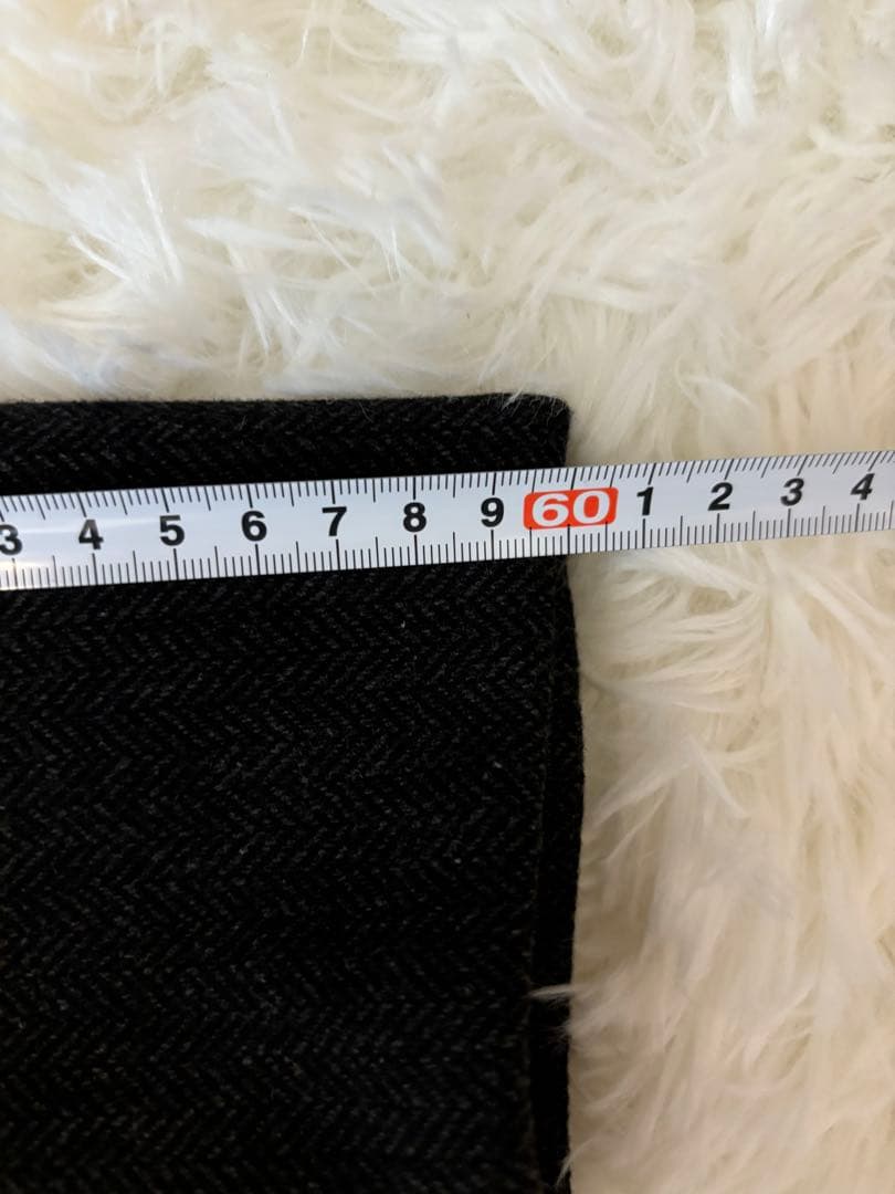 新品未使用タグ付　COMME CA ISMコムサイズム　ブラックスーツ　スカート