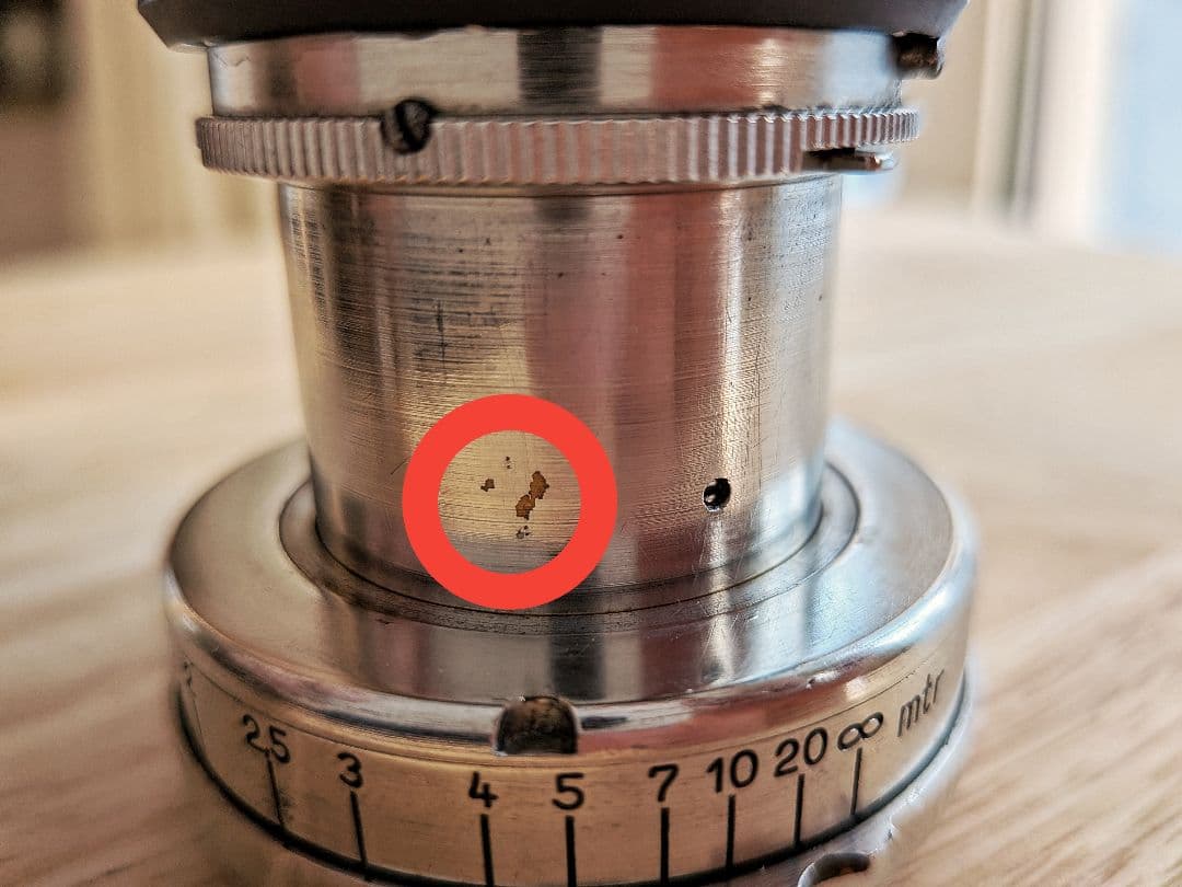 ニッケル ズマール summar 5cm f2 整備済み(leica L39 )