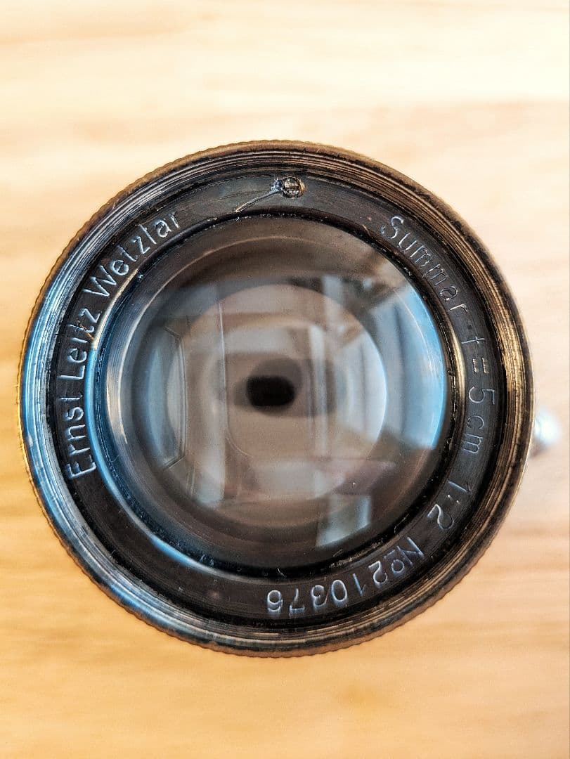 ニッケル ズマール summar 5cm f2 整備済み(leica L39 )