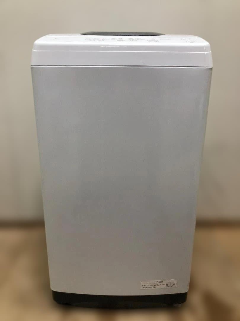 美品　洗濯機 2021年 日立 NW-50G 5kg 洗濯機 75024-1