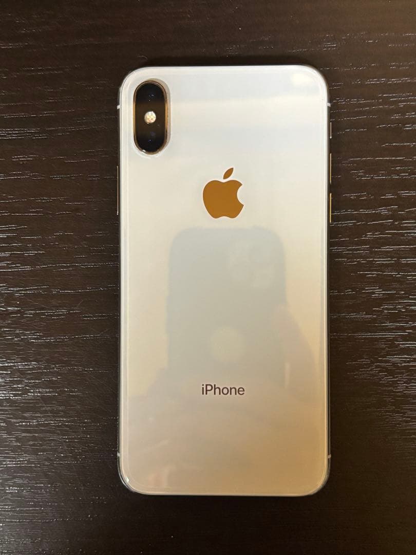iphone X 64GB 画面右上角にひび　中古