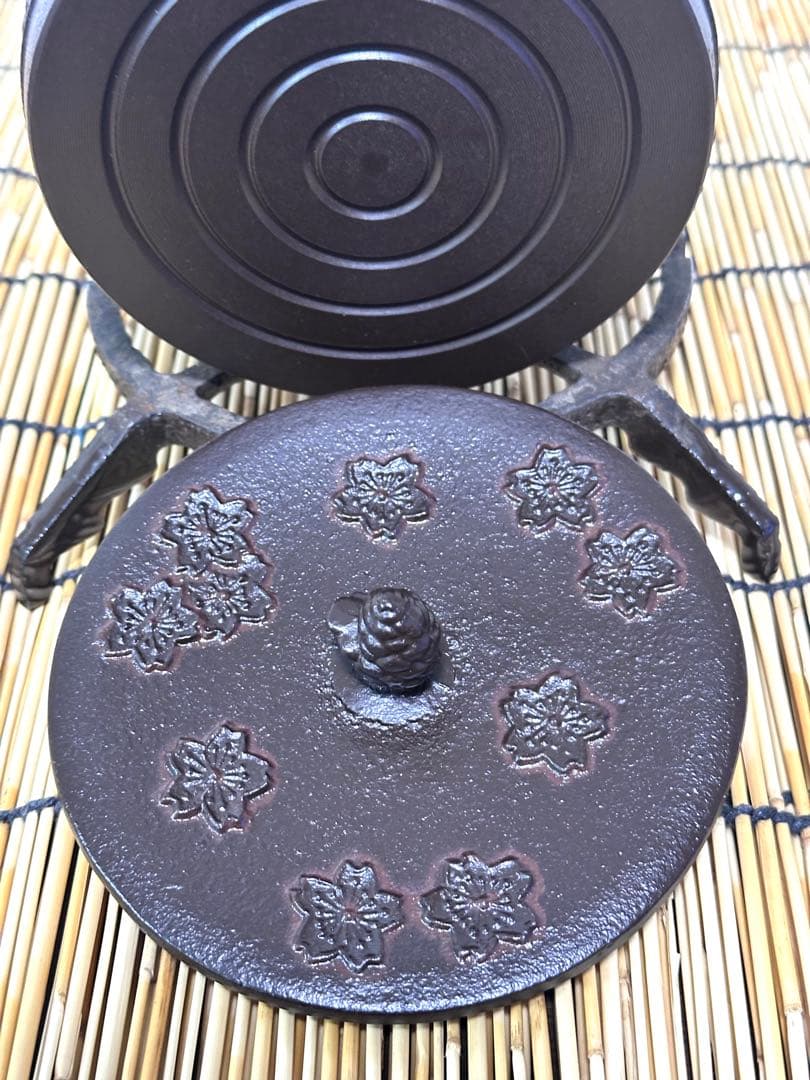 新品、供箱、栞付　砺波商店造　桜皮寸胴１０型　ＩＨ機器対応品　はる様　売約済み