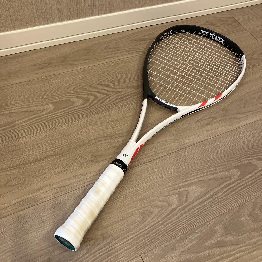 ヨネックス　ソフトテニスラケット　ボルトレイジ7V　ホワイト/グレー＜VR7V＞