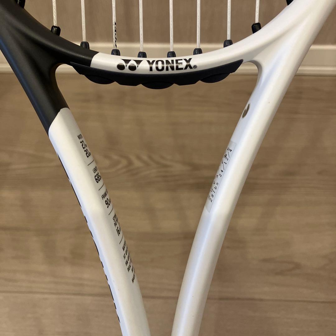 ヨネックス　ソフトテニスラケット　ボルトレイジ7V　ホワイト/グレー＜VR7V＞