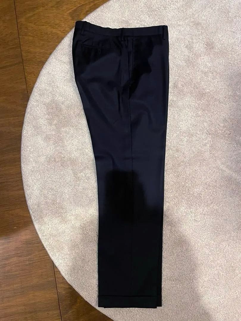 値下げ不可 リングジャケット ロロピアーナ ネイビー シングルスーツ