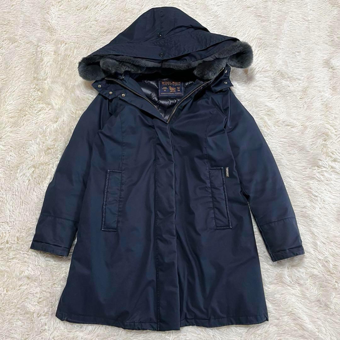 【希少】WOOLRICH ウールリッチ ボウブリッジ ダウンジャケット ネイビー