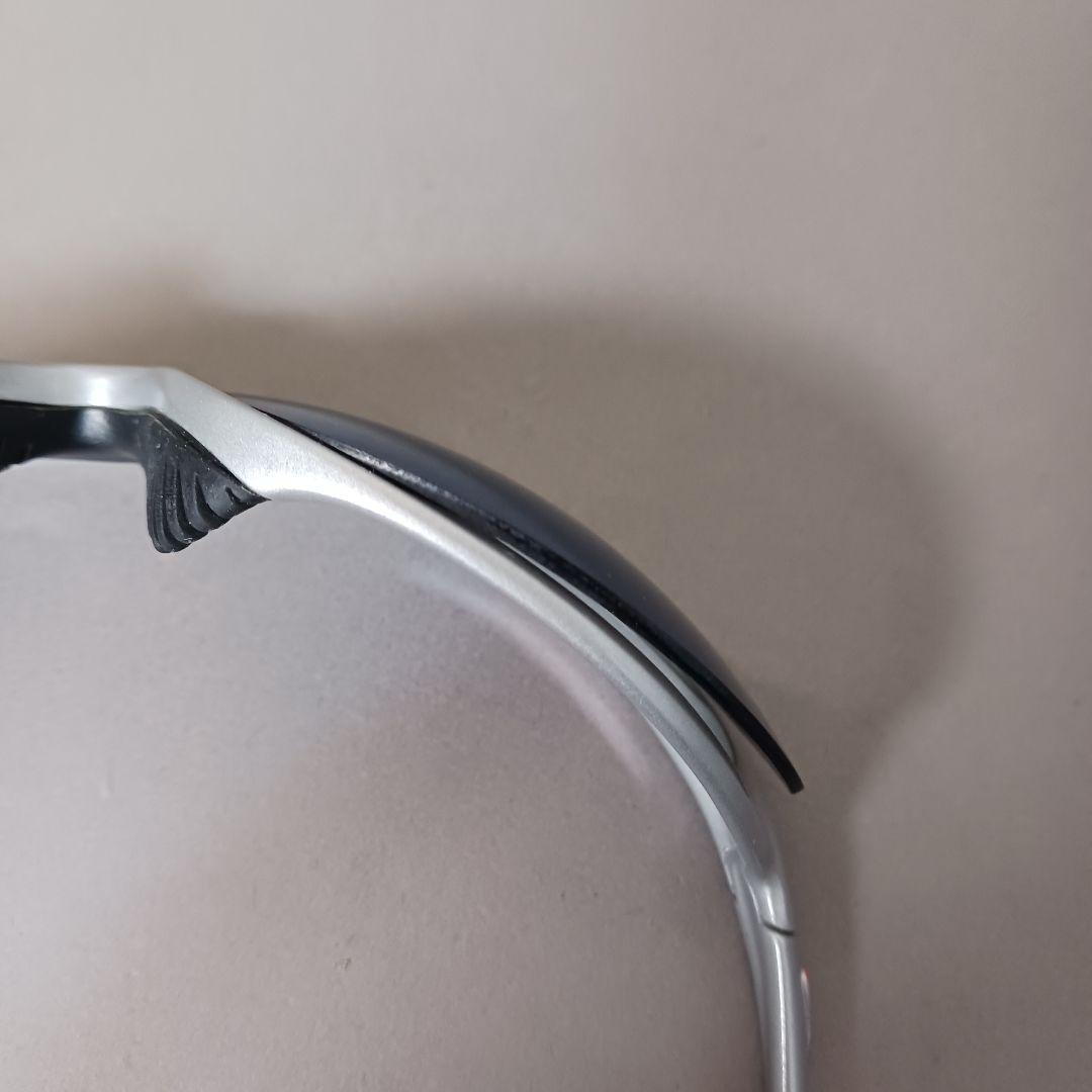 665/良品/NIKE ナイキ/スポーツサングラス/シルバー/FUSION6