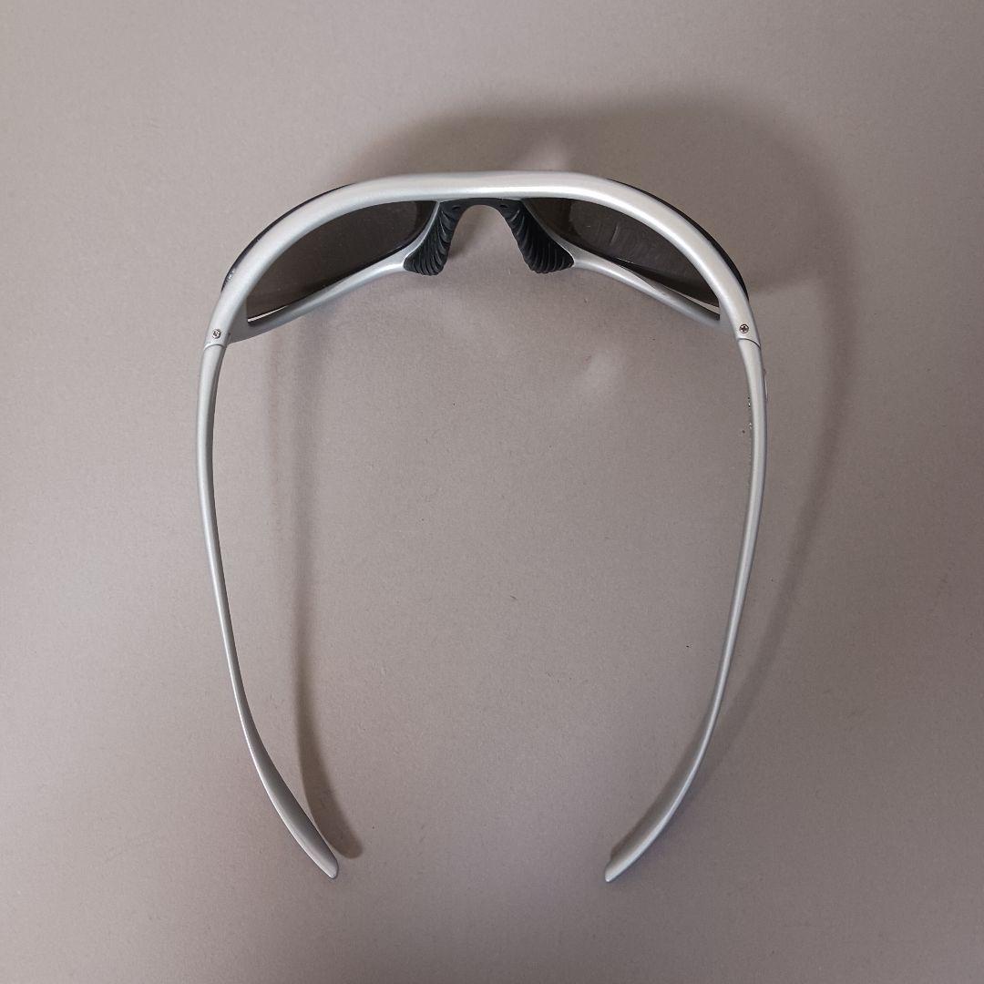 665/良品/NIKE ナイキ/スポーツサングラス/シルバー/FUSION6