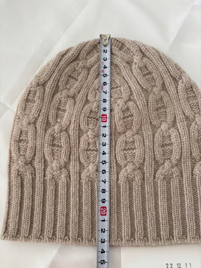 エルメス ニット帽子ユニセックス 新品 未使用品 購入後の試着なし商品