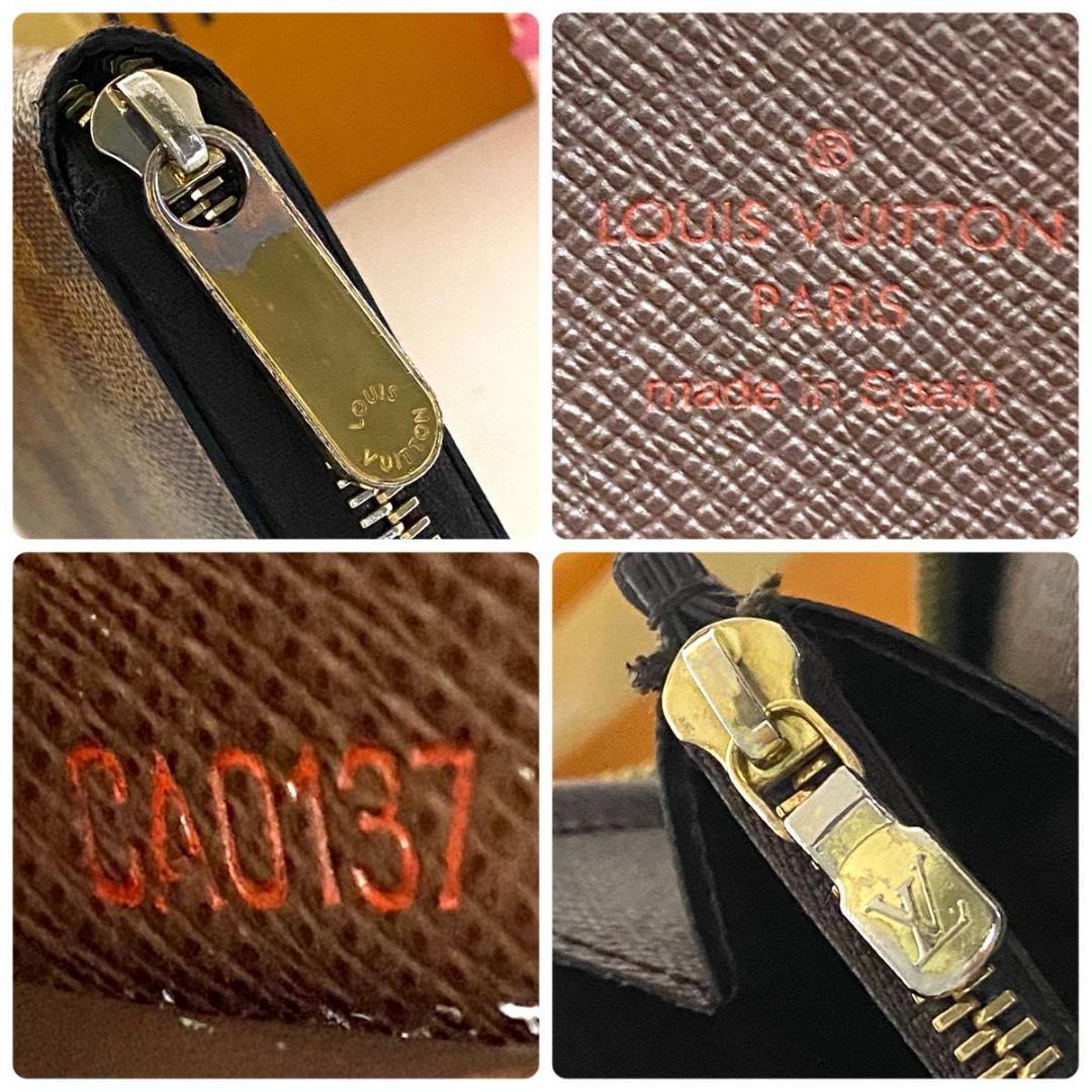 ルイ ヴィトン◎ダミエ ジッピーウォレット ラウンドファスナー 新型 長財布