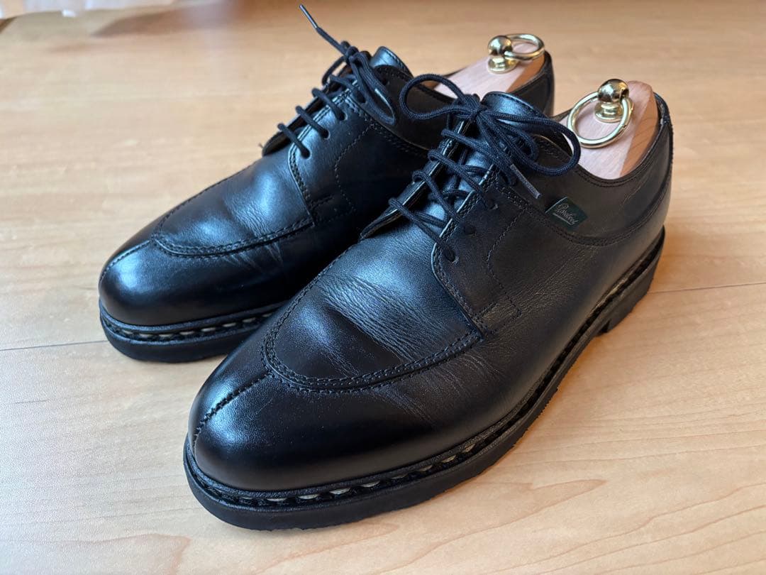 【美品】パラブーツ　アヴィニョン　ノワール（黒）　UK6.5 （シューツリー付）