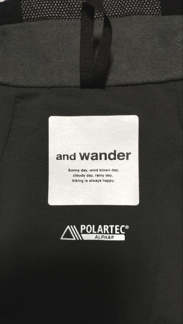 アンドワンダー アルファAIRベスト Mサイズ