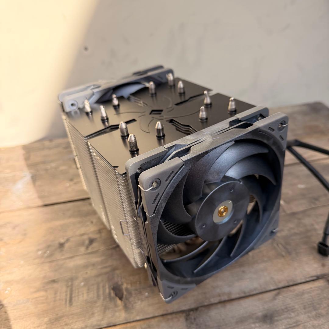 GRAND TORNADO 120mmケースファン　サイズ　忍者5CPUクーラー