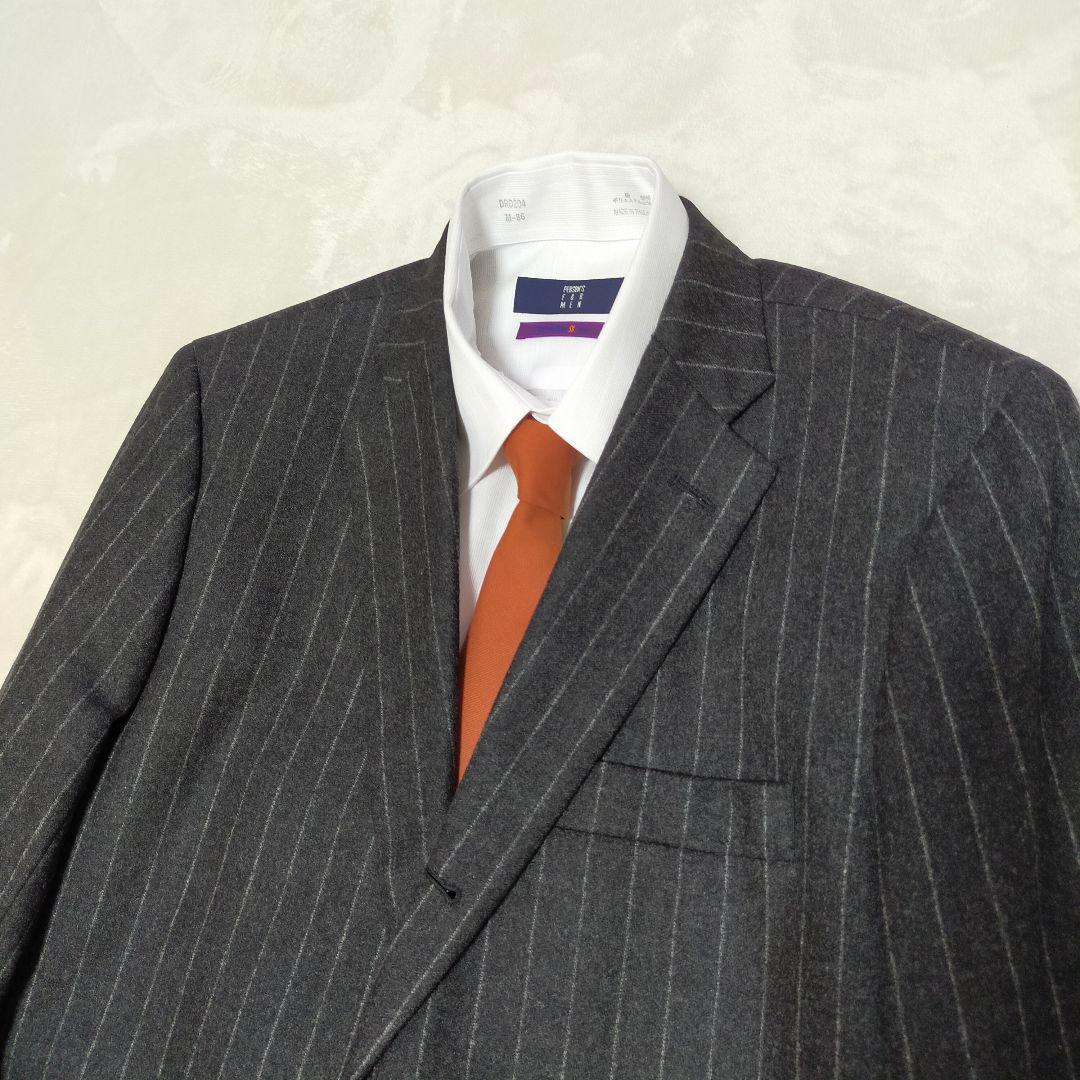 美品　USA製　J.PRESS YORK ST　フランネルウール　ビジネススーツ