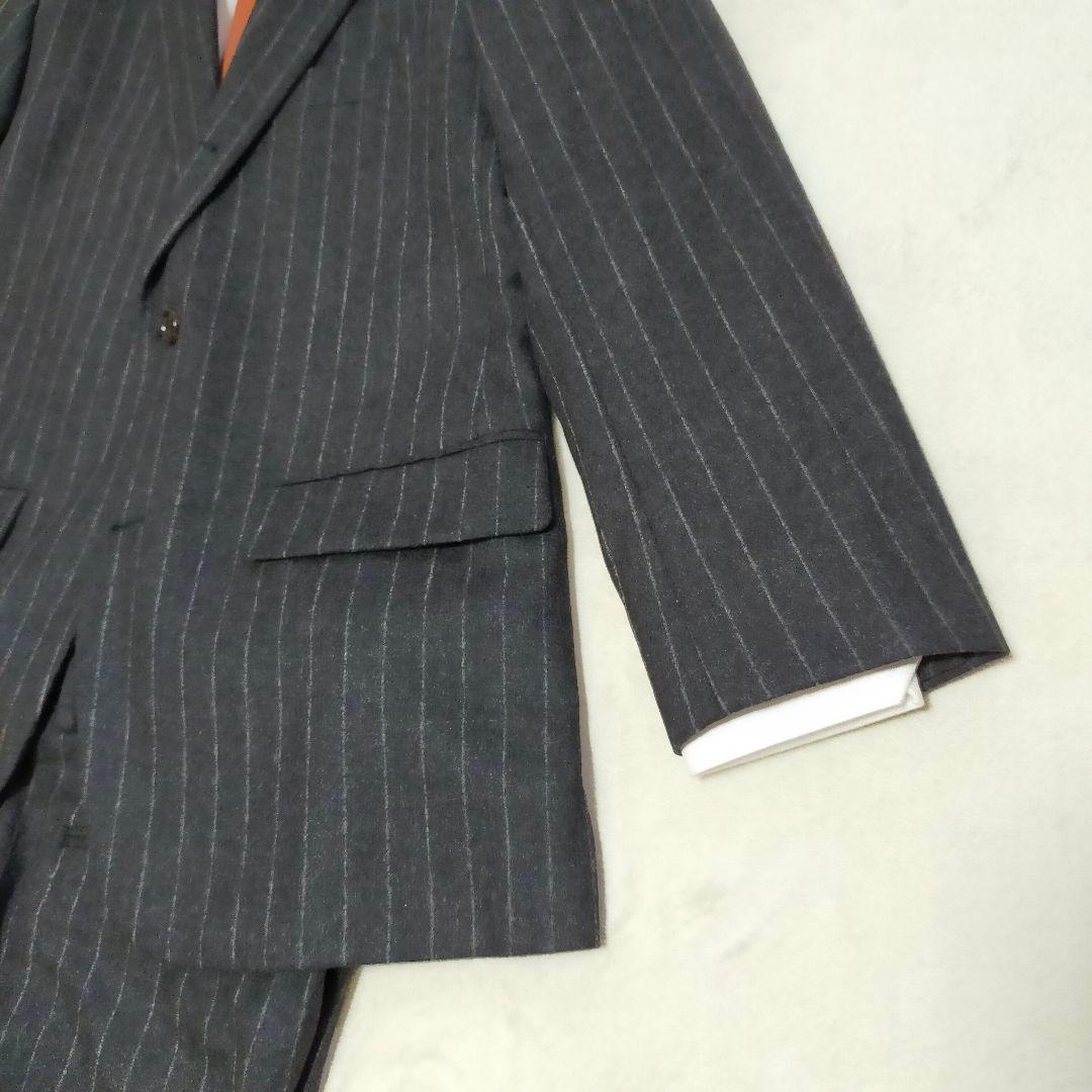 美品　USA製　J.PRESS YORK ST　フランネルウール　ビジネススーツ