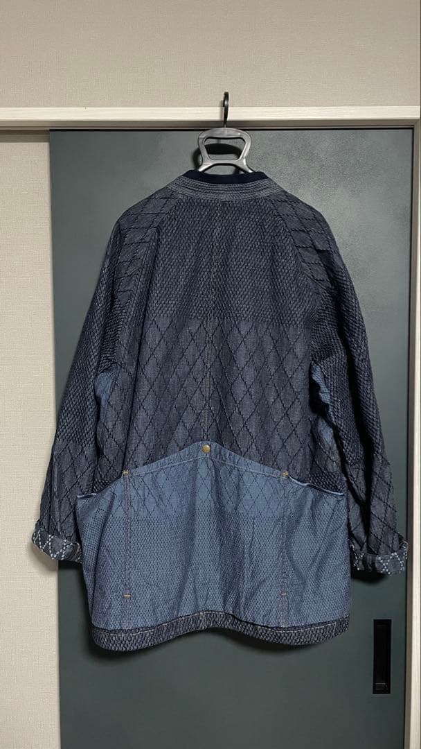 【正月限定価格】グラフゼロ 刺し子剣道ジャケット XL