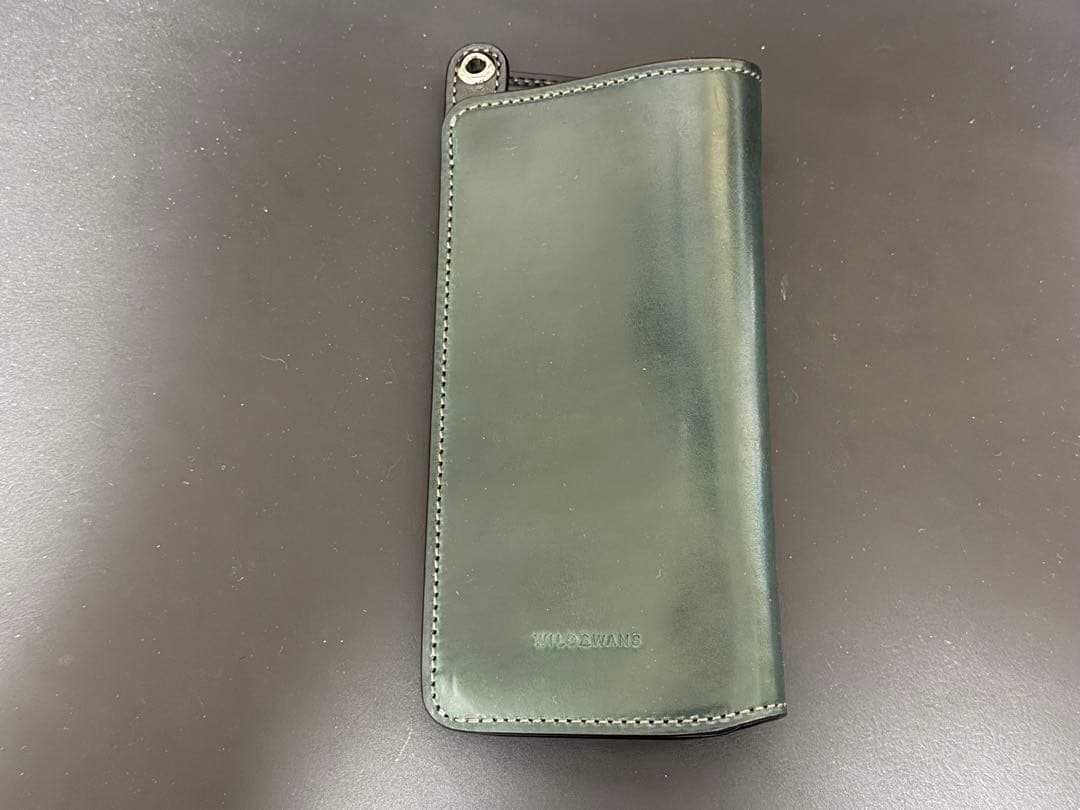 WILDSWANS COOPER シェルコードバン　グリーン