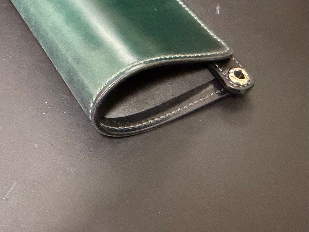 WILDSWANS COOPER シェルコードバン　グリーン