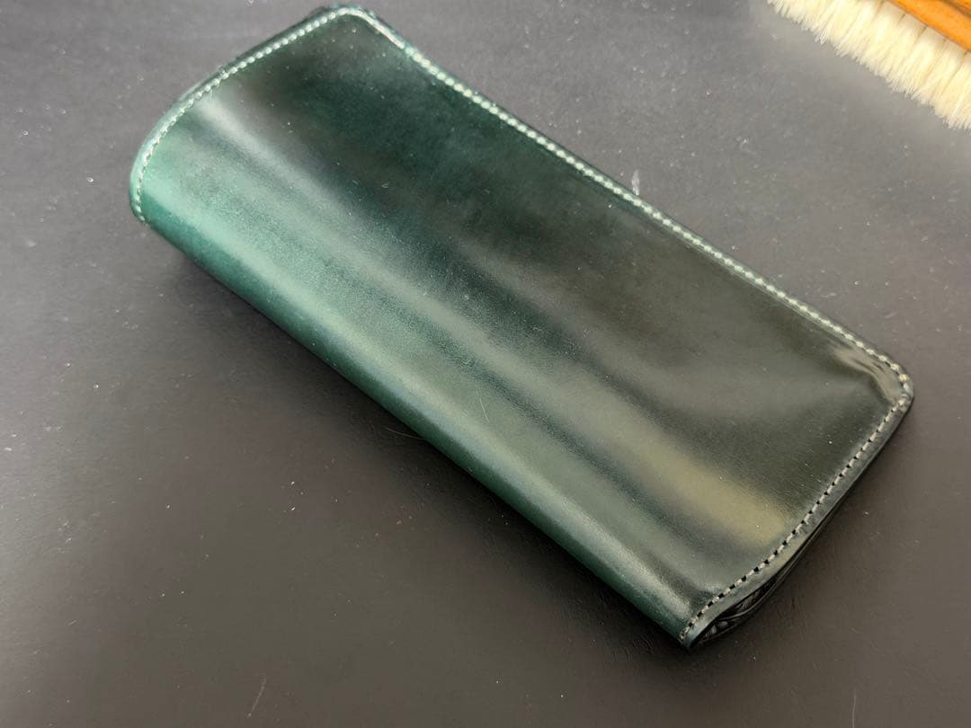 WILDSWANS COOPER シェルコードバン　グリーン