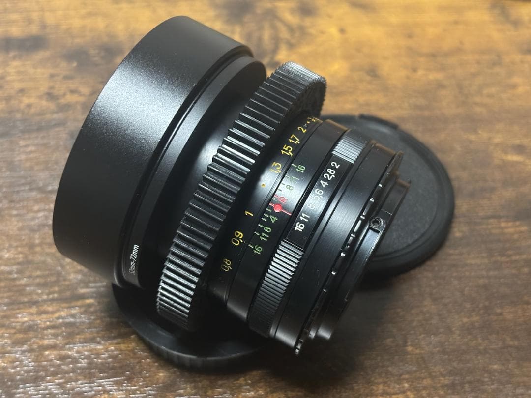 Anamorphic Helios 44M 58mm EFマウント F2