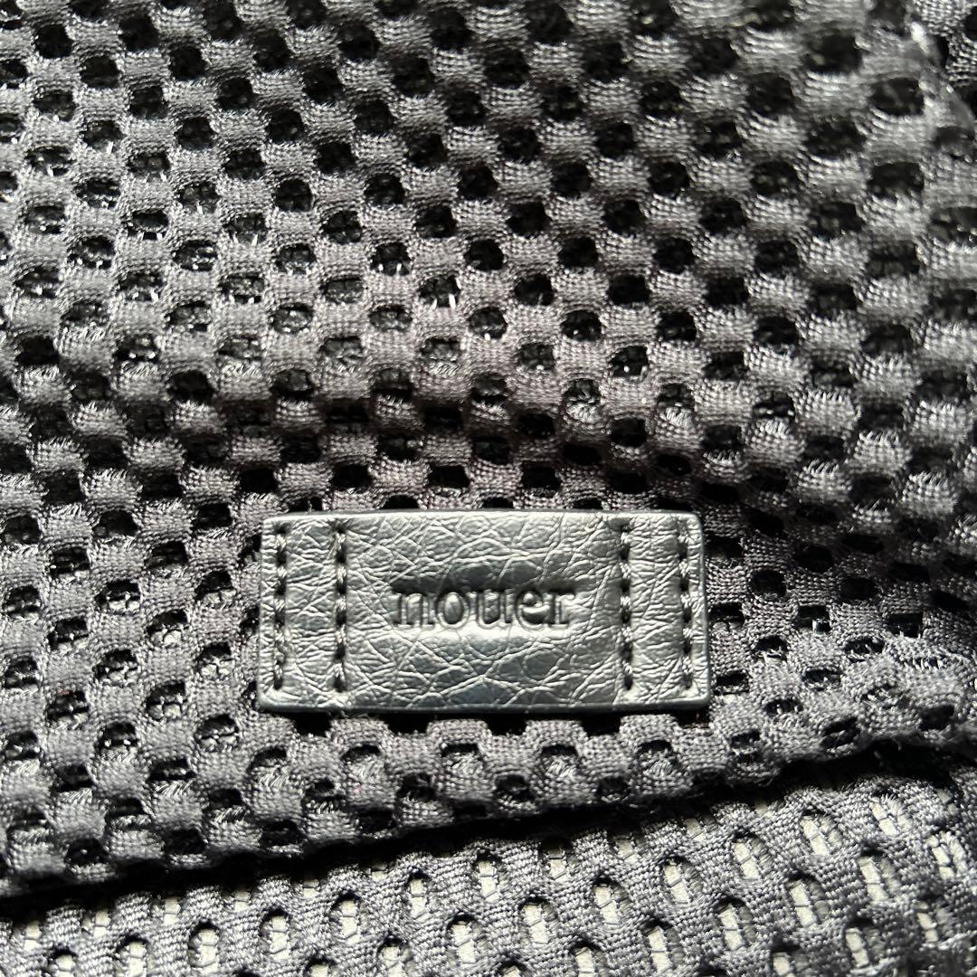 nouerメッシュ素材 ブラック トートバッグ