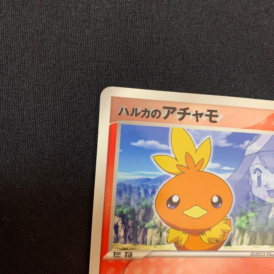 タケシのミズゴロウ　ハルカのアチャモ