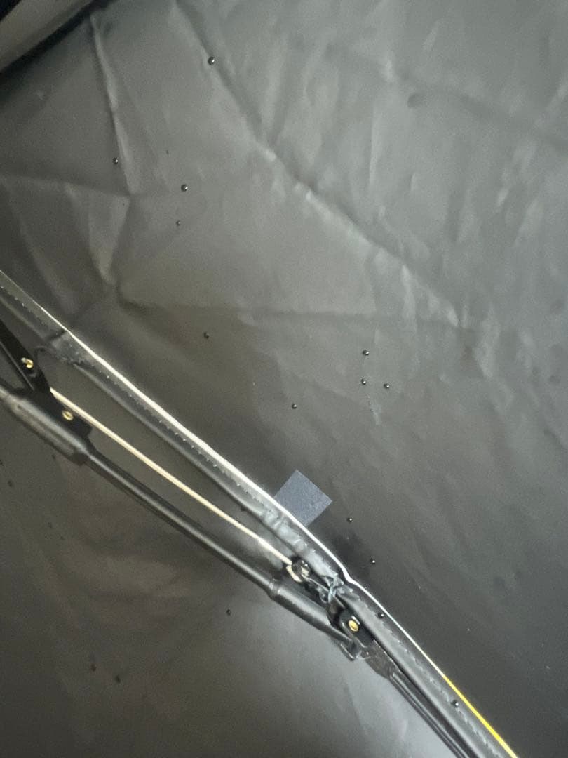 サンバリア100 折りたたみ　３段折 日傘　キューブ　イエロー