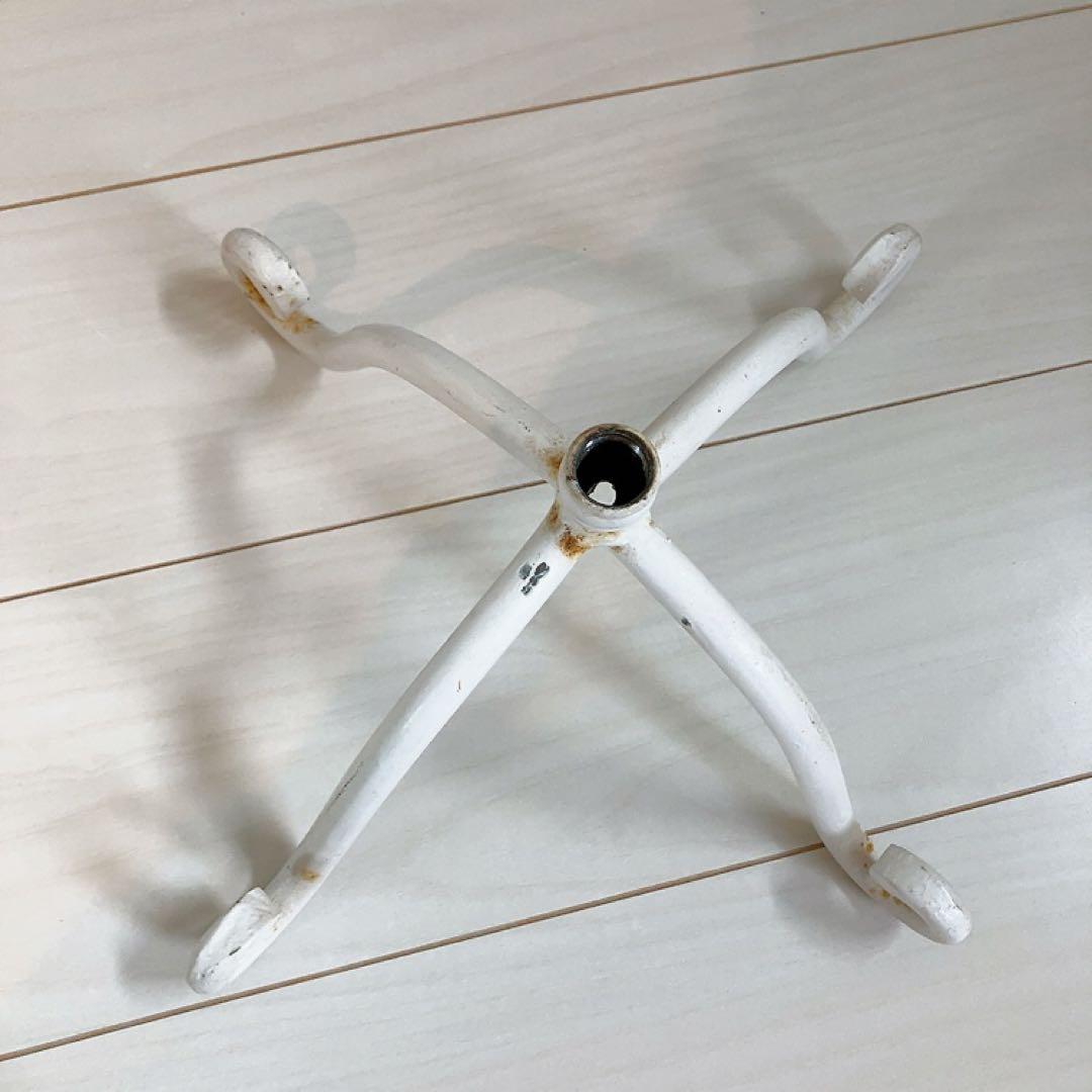 【専用】アンティーク調 アイアン製ポールハンガー、オットマン2点おまとめ